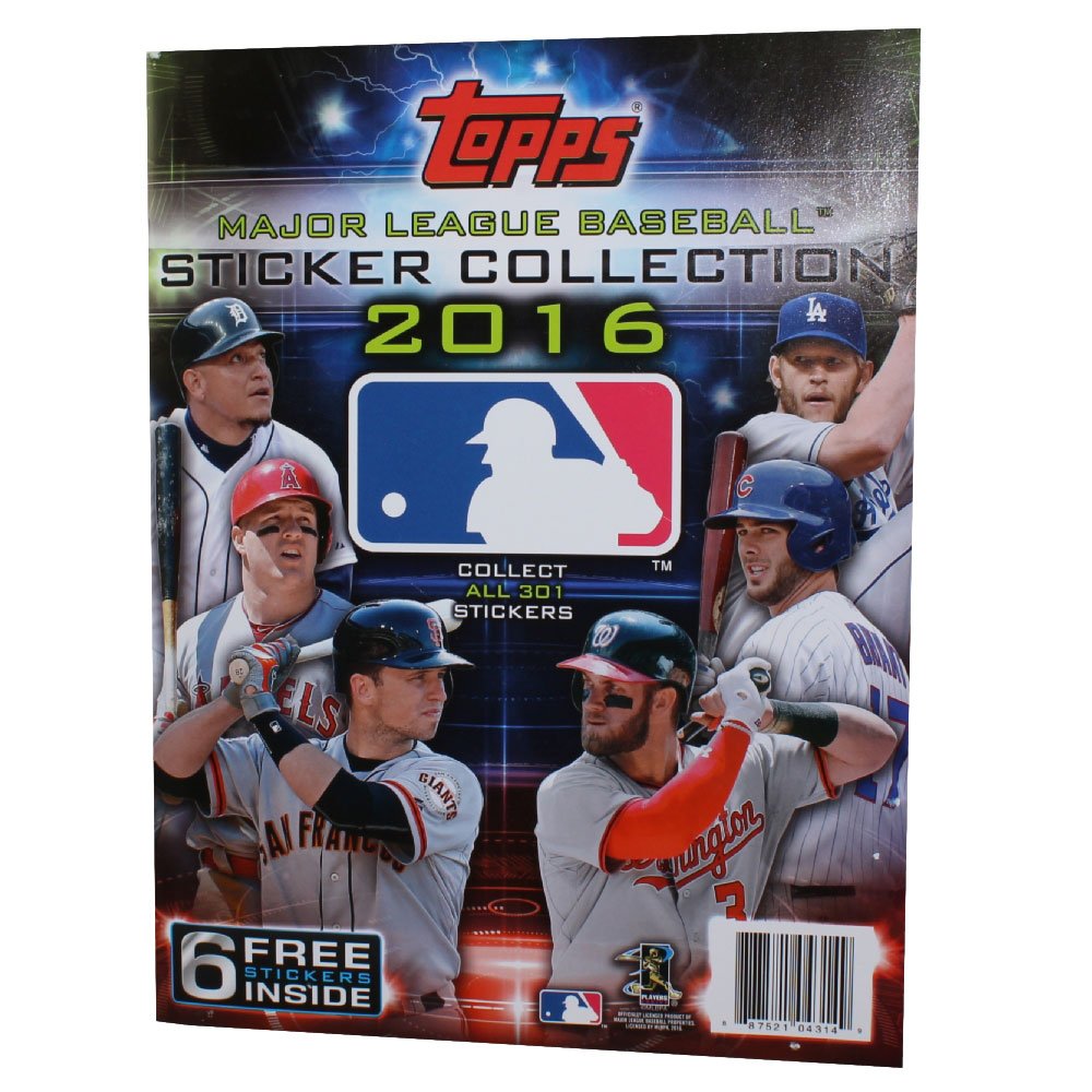 MLB 2016 ステッカーコレクション アルバム|スマイルセレクション