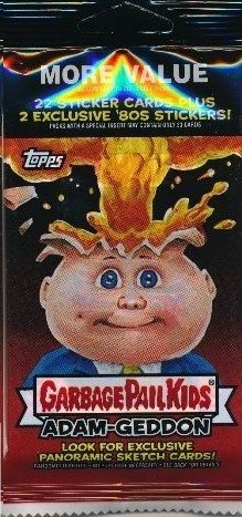 2017 GARBAGE PAIL KIDS ADAM-GEDDON ファットパック - ステッカーカード24枚｜スマイルセレクション 18,235円