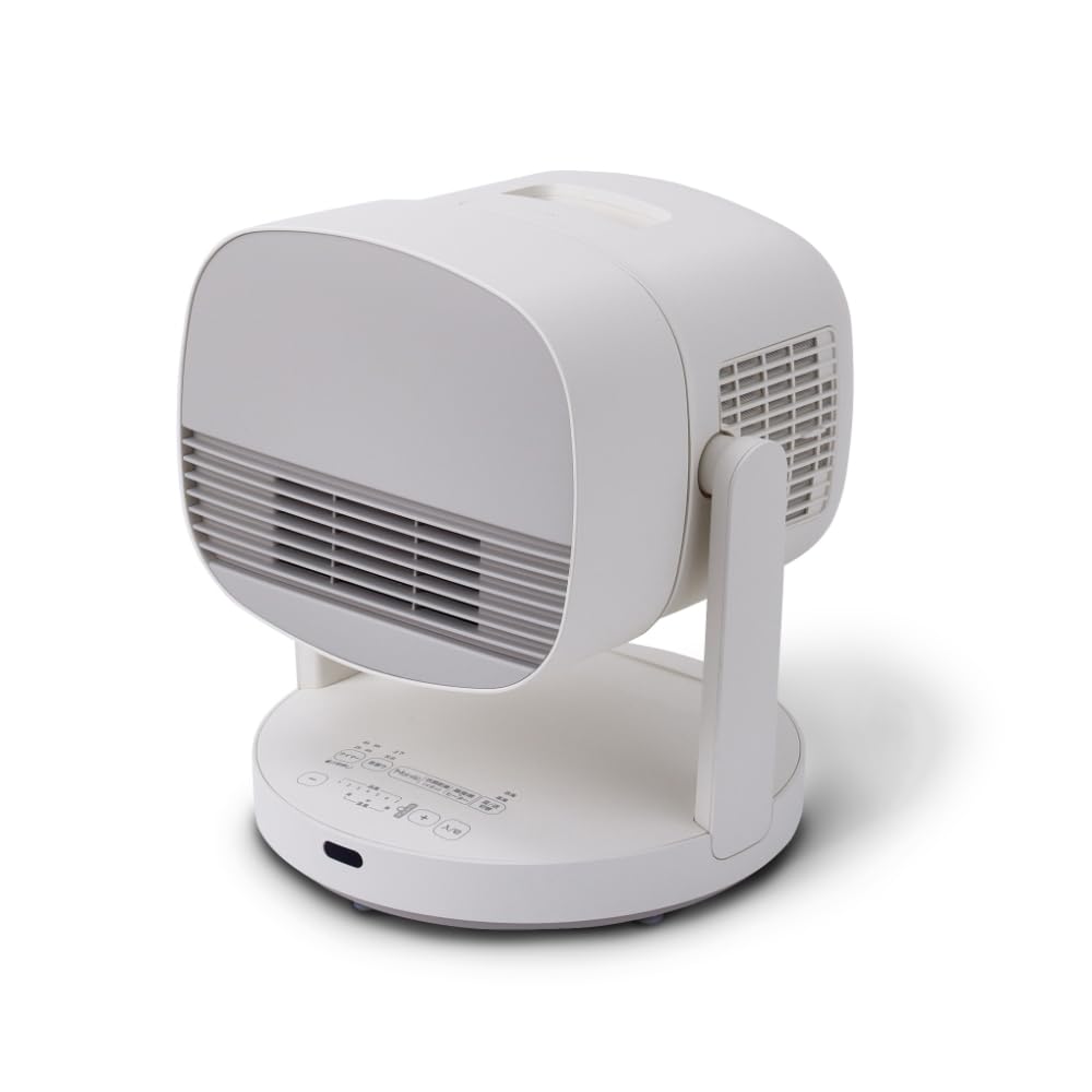 一年中使える HOT&COOL サーキュレーター 扇風機 サーキュレーター ヒーター 脱臭衣類乾燥機 1台4役 オールシーズン 首振り 静音 リビング 寝室｜スマイルセレクション