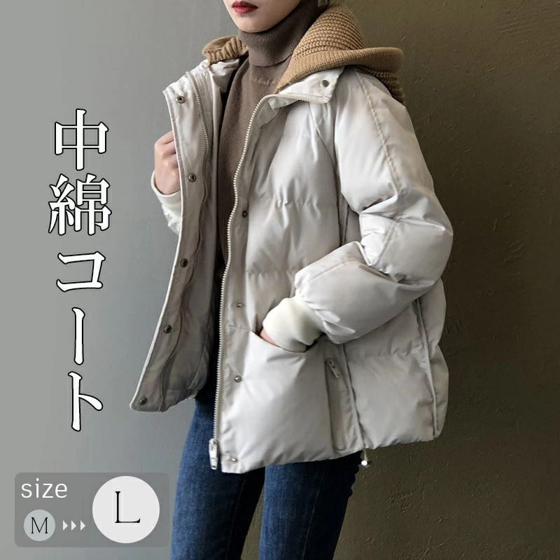 【楽天市場】綿の服 復古なコット女性 ンコートコート 秋冬 冬服 柔らかい デザイン感 ショート丈 軽い着心地あったか スリム効果がある 防寒 ...