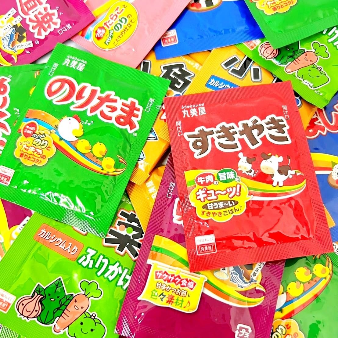 楽天市場】丸美屋 ふりかけ 定番 8種 セット (64袋) 【のりたま 味道楽