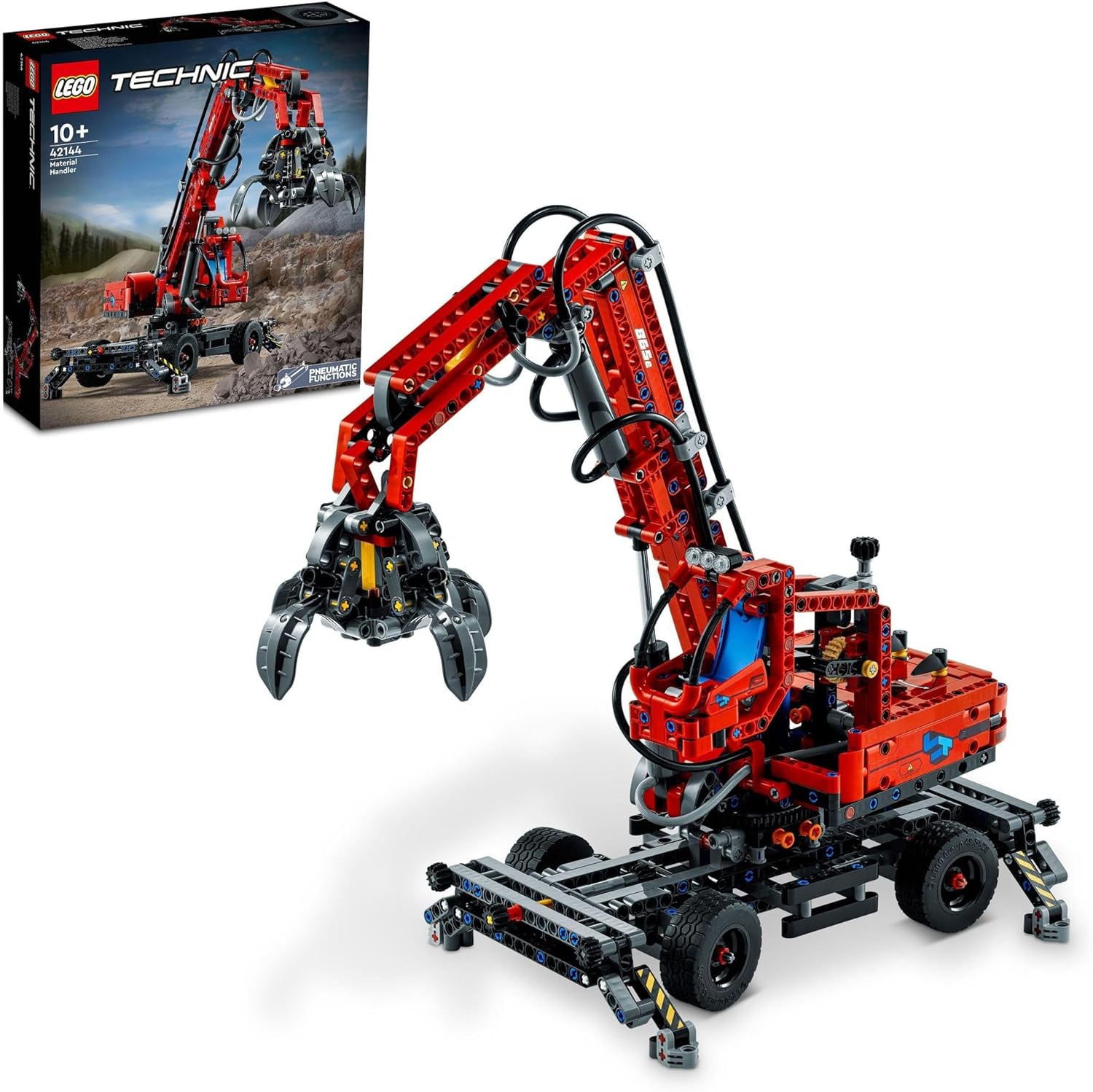 レゴ (LEGO) 技法 持ちはこぶ用起重機車 42144 未開封・新品・日本国内鳴りわたる置き目品