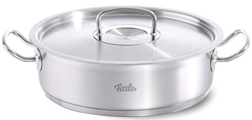 保存版 フィスラー Fissler 両手鍋 プロコレクション シャローパン 24cm ステンレス鍋 ガス火 Ih対応 ドイツ製 084 373 24 000 Snマート 店 人気ブランドを Www Buhl Com Ar