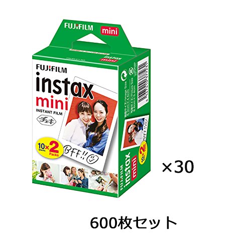 富士フィルム チェキフィルム instax mini 2パック品 (1ケース（30