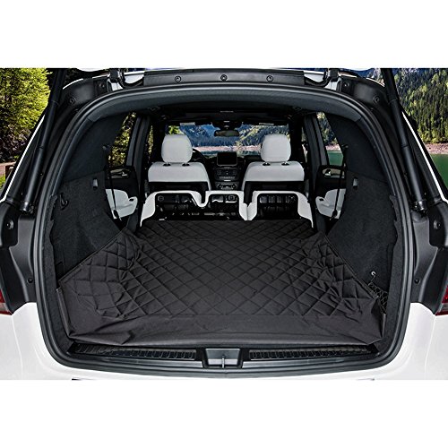 Hcmax ペット用ドライブシート 人気トランクマット 車用ペットシート 犬用カーシートカバー 防水 高品質 滑り止め 車後部座席 折り畳み式 取り付け簡単 大中小型車用 Suv用ドライブシート 黒 Restorationgardner Org