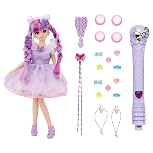 タカラトミー 『 リカちゃん ドール キラっとカラチェン ジェラートもえちゃん (初回トッピンジュエル増量版) 』 着せ替え お人形 おままごと