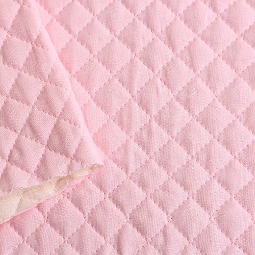 コスモテキスタイル キルティング生地 無地 巾85cm×7m切売カット ピンク AQ10000-31-7M 入園入学 手芸・ハンドメイド用品