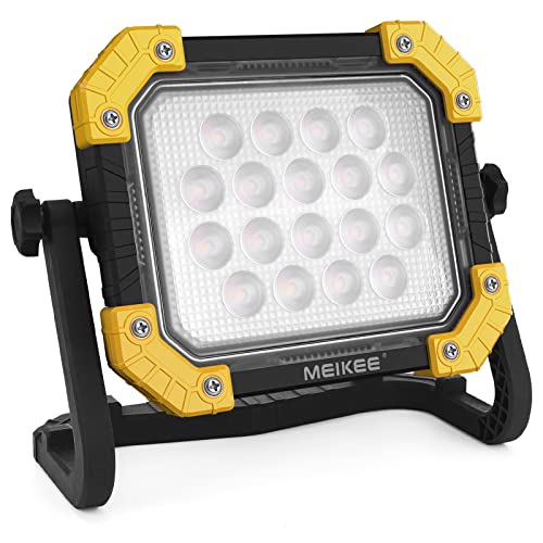 MEIKEE LED 作業灯 ランタン 投光器 200w相当 6000LM 充電式 懐中電灯 アウトドア キャンプ 登山 夜釣り 防災 停電 緊