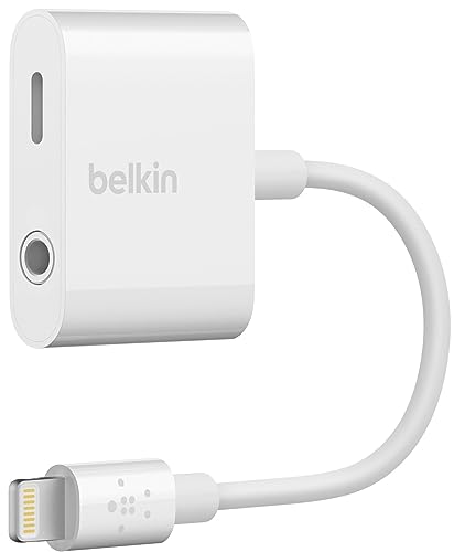 Belkin 雷光 \u0026 3.5粍オーディオ デュアルアダプタ iPhone 14 / 13 / 12 / SE / 11 / XR