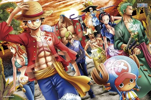 エンスカイ(ENSKY) ONE PIECE ワンピース 上陸-Color- 50×75cm ジグソーパズル 1000ピース JIGSAW PU