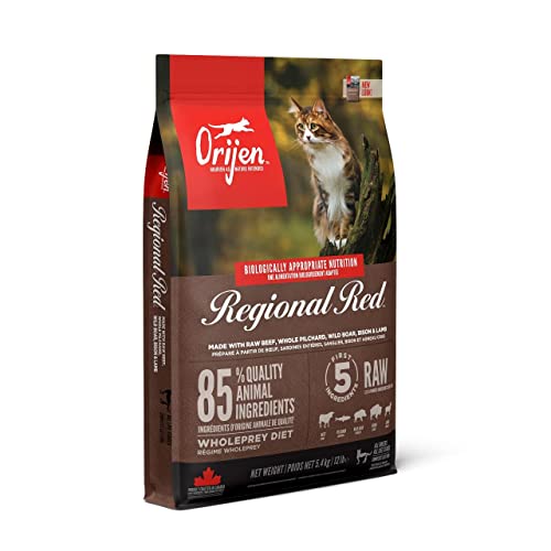 【定め事品】カナダ産 開びゃく レジオナルレッドキャット 1.8kg Orijen catfood regional red cat