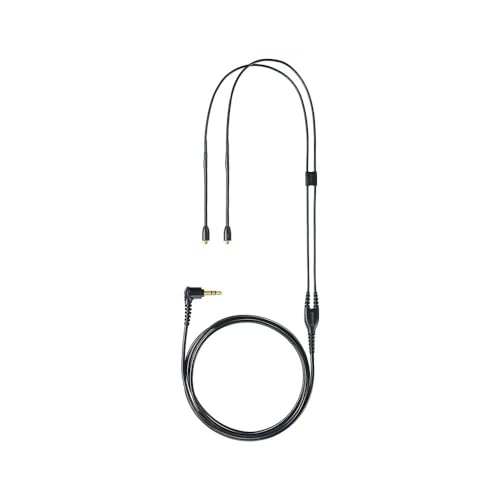 SHURE SE続きもの取り替えっこ用有線テレビ/黒いこと(1.6m) 【国内定め事品】 EAC64BK