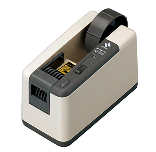 ニチバン テープカッター 電動 オートテーパー TCE-100 アイボリー