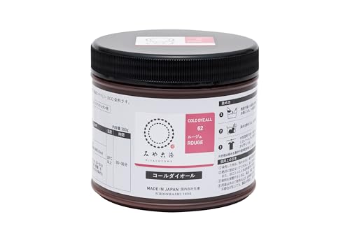 桂屋ファイングッズ みやこ染め 布用 ECO 染め料 コールダイオール 300g入 徳用 #62 頬べに KF-CDOT