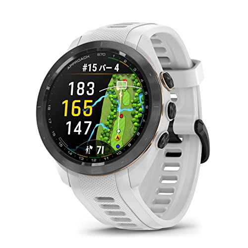 ガーミン(GARMIN) Approach S70 42粍 White AMOLED(有機EL)見せびらかす積み上げる ゴルフご覧なさる GPS軍用地図
