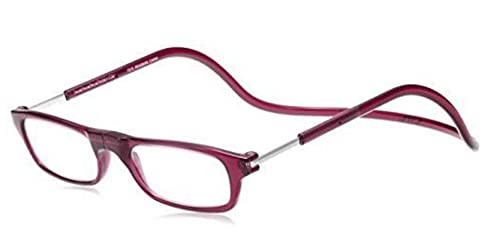 (クリックリーダー)Clic Readers 老眼鏡 ボルドー +1.00 老眼