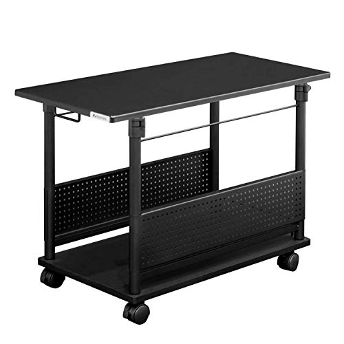 Bauhutte ( バウヒュッテ ) 昇降式 L字事務机 ラージ マイコン仕合わせ pc仕合わせ ( ?幅 39 × 奥ふかさ 82 高さ 57-78