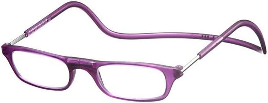 (クリックリーダー)Clic Readers 老眼鏡・リーディンググラス パープル +2.50