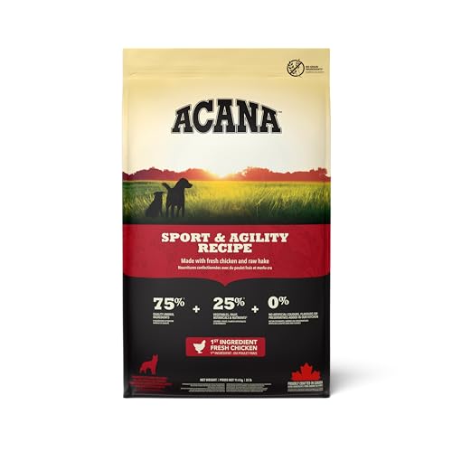 ACANA (アカナ) ドッグフード 運動競技\u0026アジリティ [国内置き目品] 11.4kg (x1)