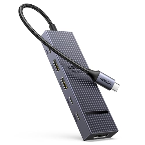 UGREEN Revodok USB-C ハブ 6in1 拡張ハブ DP出力 4K@60Hz PD100W充電 USB-A & USB-C 10