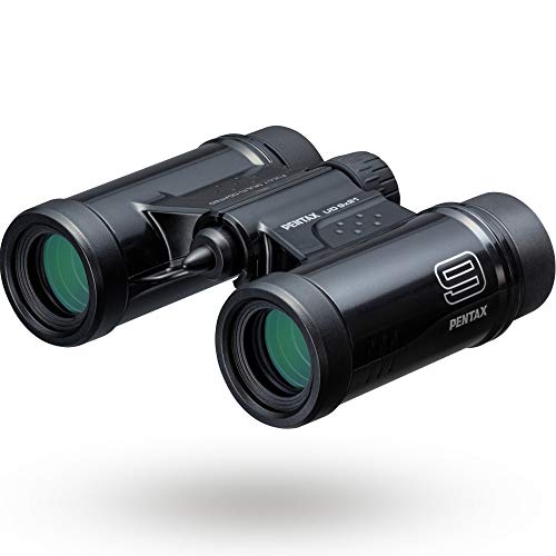 PENTAX 小型望遠鏡 UD 9x21 黒いこと【選べる5色】【推し活】【野鳥見ること】 【ライブ、運動競技御覧なさる】【ダハプリズムの小型上半身195g】