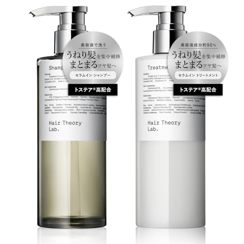 Hair Theory Lab セラムインシャンプー&トリートメント セット シャントリセット 美容液成分配合 保湿 補修 ダメージケア うねり