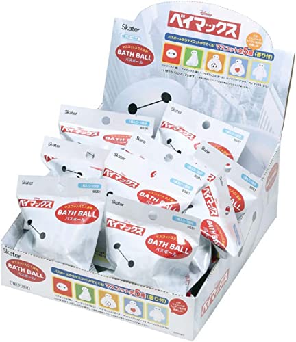 スケーター(Skater) マスコット入り 入浴剤 20個セット バスボール ディズニー ベイマックス バスボム SET1038-A