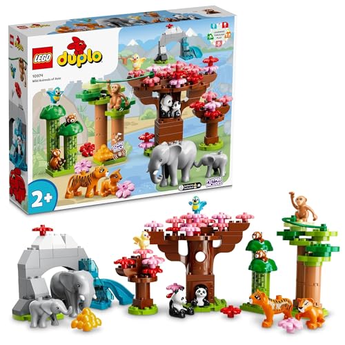 レゴ(LEGO) デュプロ デュプロのまち アジアのどうぶつ 10974 手あそび 立ちはだかる 差し上げ物赤ちゃん 乳飲み子 毛の荒物 どうぶつ お坊っちゃん