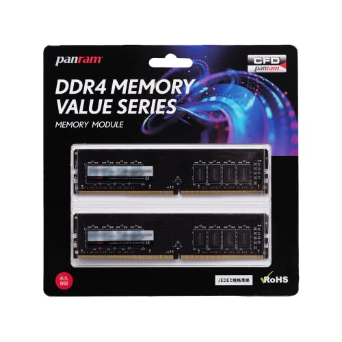 CFD販売 Panram デスクトップPC用 メモリ DDR4-3200 (PC4-25600) 16GB×2枚 288pin DIMM 無期限