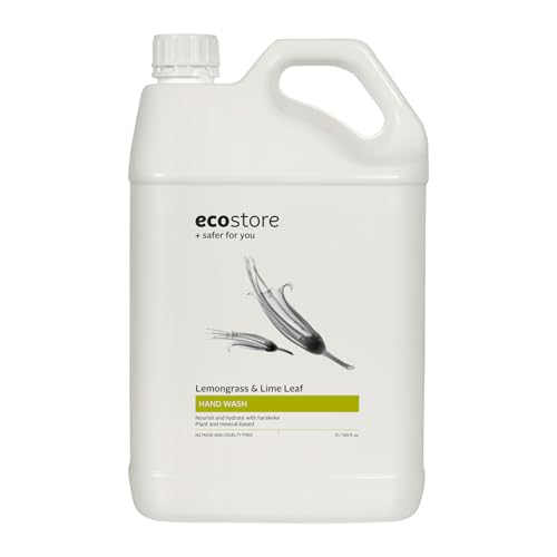 ecostore(エコストア) ハンドウォッシュ 【レモングラス＆ライムリーフ】 5L ハンドソープ 液体せっけん 植物由来 肌にやさしい 大容