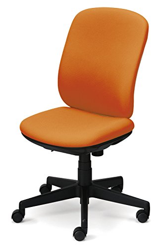 プラス オフィスチェア Presea ハイバック ホワイトシェル 肘なし オレンジ KC-K53SL OR 697816 28,950円