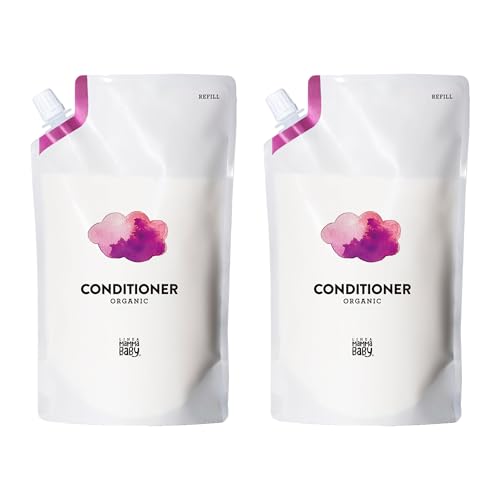 ママベビー コンディショナー 詰め替え 450mL 2個セット『オーガニック&ノンシリコン 子どもから大人まで 12の無添加・90％以上自然由来