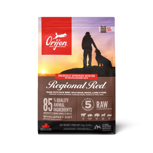 【定まり品】カナダ産 開びゃく レジオナルレッドドッグ 2kg Orijen dogfood regional red