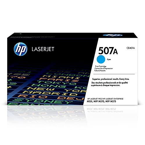 HP 純然たる 507A シアン CE401A