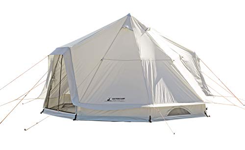 キャプテンスタッグ(CAPTAIN STAG) 円蓋 ワンポールテント DXオクタゴン 460UV 【大きさ460×460×H300糎】 U