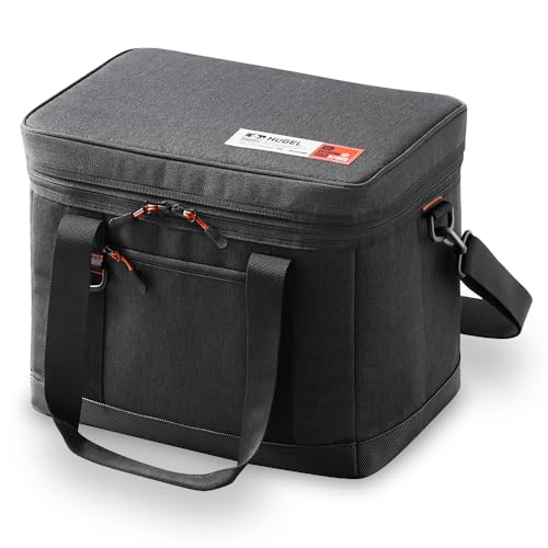 アイリスオーヤマ HUGEL エアロゲルソフトクーラーボックス 15L AGSC-15C 濃灰色薄墨色