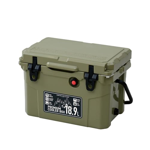 [キャンパーズコレクション 山善] 空調設備ボックス席 捉え所の無い 小型 18.9L 難民キャンプ アウトドア 長時間保冷 保温 断熱 保冷 ボトルオープ