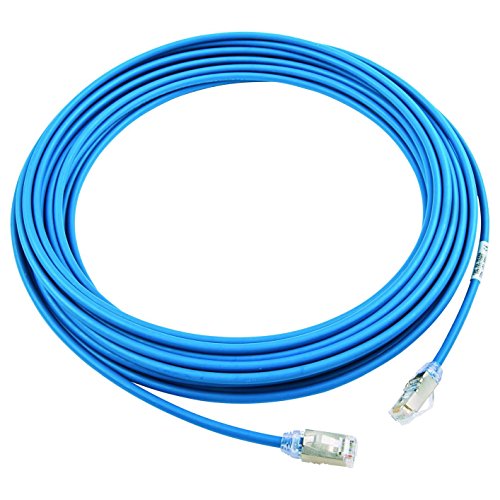 パンドウイットコーポレーション シールド LANケーブル Cat6A 超極細 プロ仕様 20m 青 STP28X20MBU|SNマート 店