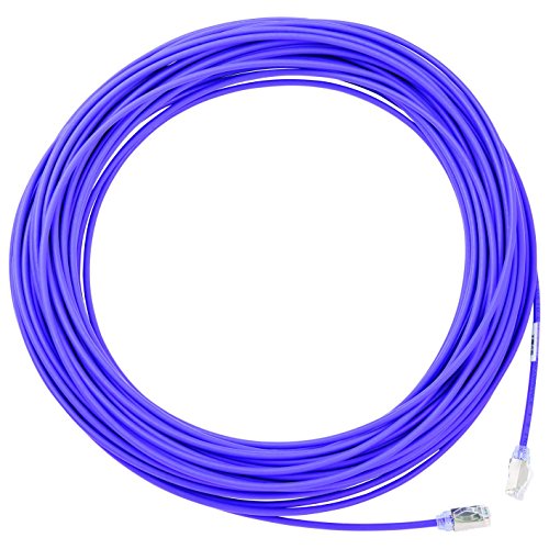 パンドウイット 遮蔽物 ローカルエリアネットワーク有線テレビ Cat6A 超極細 労働者階級遣りかた 20m 紫 STP28X20MVL