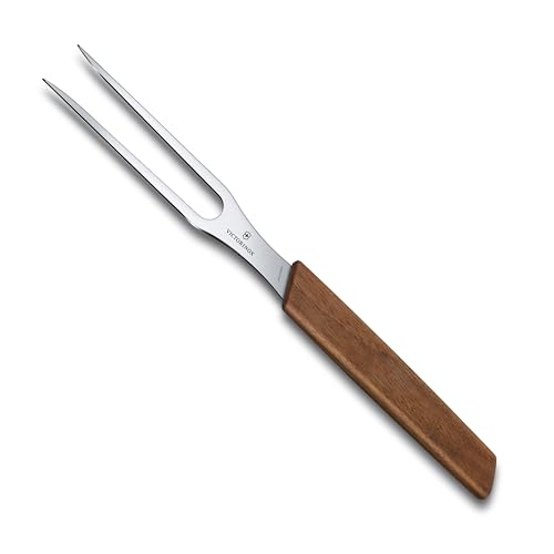 VICTORINOX(ビクトリノックス) カービングフォーク 15cm ウッド スイスモダン 肉用 ビーフ BBQ 6.9030.15G｜SNマート　店