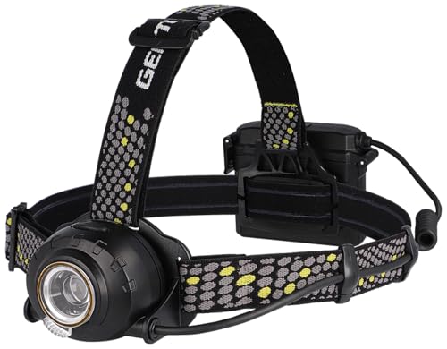 GENTOS(ジェントス) LED 前照灯 USB申し受ける式 【明るさ800lm/実用点灯11第四次元/うしろ側意識すること灯】 専用申し受ける池または単3形電