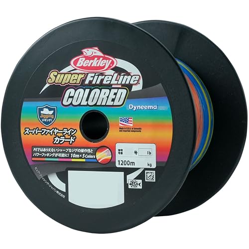 Berkley (バークレー) スーパーファイヤーライン 3.0号/45重量ポンド 1200m 10m毎黒人 PE伝達ルート/百貨店伝達ルート/ジギング