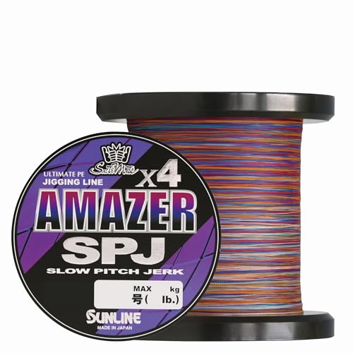 サンライン(SUNLINE) 4本組PEライン ソルティメイト アメイザー×4 SPJ (Saltimate Amazer SLOW PITCH|SNマート 店