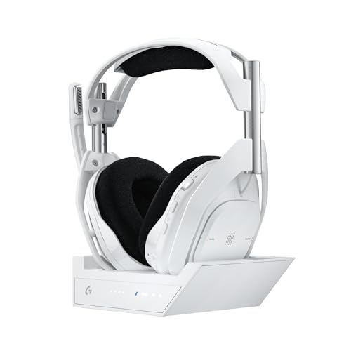 Logicool G ゲーミングヘッドセット ASTRO A50 X LIGHTSPEED A50X-WH ワイヤレス ヘッドセット + ベース|SNマート 店