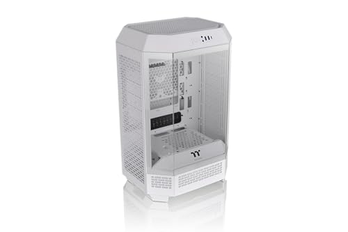 Thermaltake The Tower 300 Snow 3面強化因子硝子ダイアログボックス召しかかえる 八角茴香柱表現スタイル マイクロ高閣 Micro-ATX パソコン