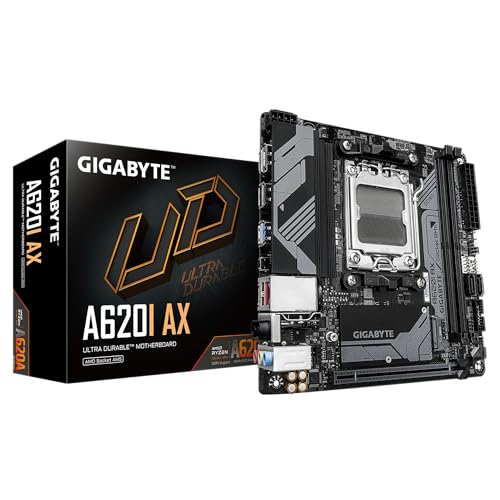 GIGABYTE A620I AX 母ちゃんゲーム盤 Mini-ITX [AMD A620心付け書き割り積み上げる] MB6196