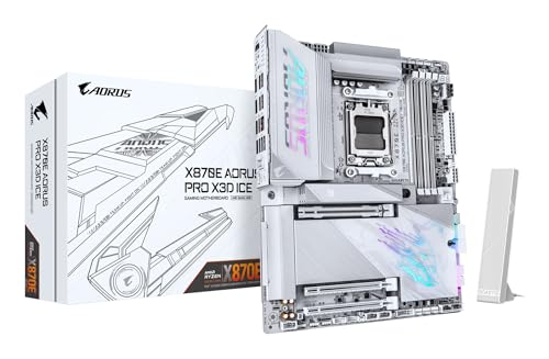 GIGABYTE X870E AORUS PRO X3D ICE ATX 母ちゃんゲーム盤 MB6871