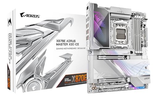 GIGABYTE X870E AORUS MASTER X3D ICE ATX 母ちゃんゲーム盤 MB6870