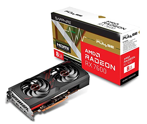 SAPPHIRE PULSE RADEON RX 7600 GAMING 8GB GDDR6 グラフィクスゲーム盤 11324-01-20G V