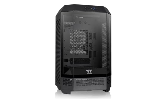Thermaltake The Tower 300 Black 3面強化因子硝子ダイアログボックス召しかかえる 八角茴香柱表現スタイル マイクロ高閣 Micro-ATX P